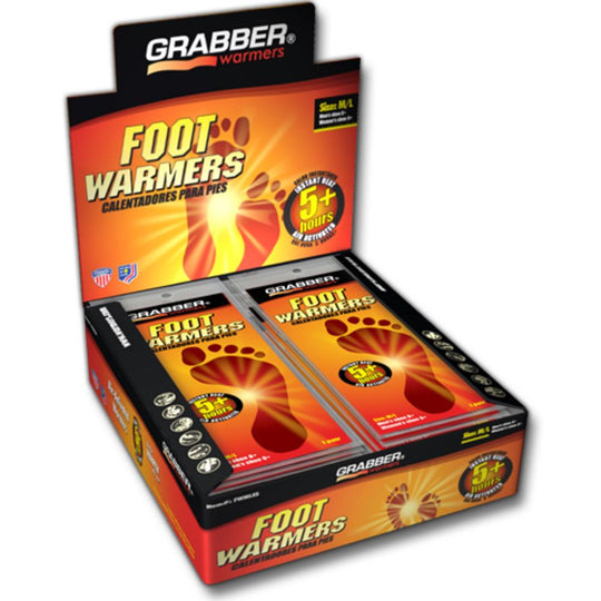 Grabber® S/M Insole Foot Warmers | 30 Pairs