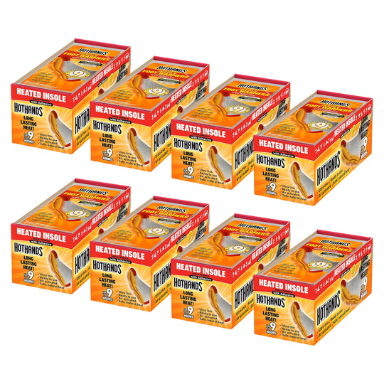 Bulk HotHands® Adhesive Foot Warmers | 8 Displays, 128 Pair